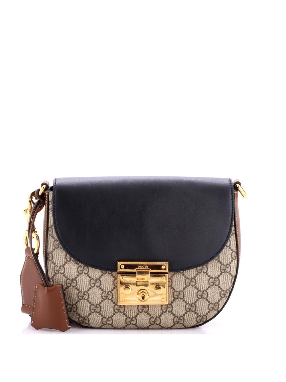 Gucci Padlock Saddle Shoulder Bag Gg #364547G18B